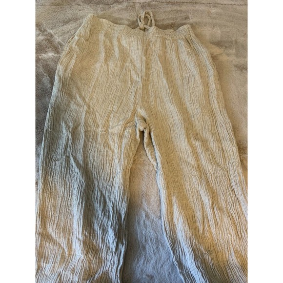 WOMENS NORTON McNAUGHTON PANTS SIZE 14 Linen Blend - Picture 2 of 4